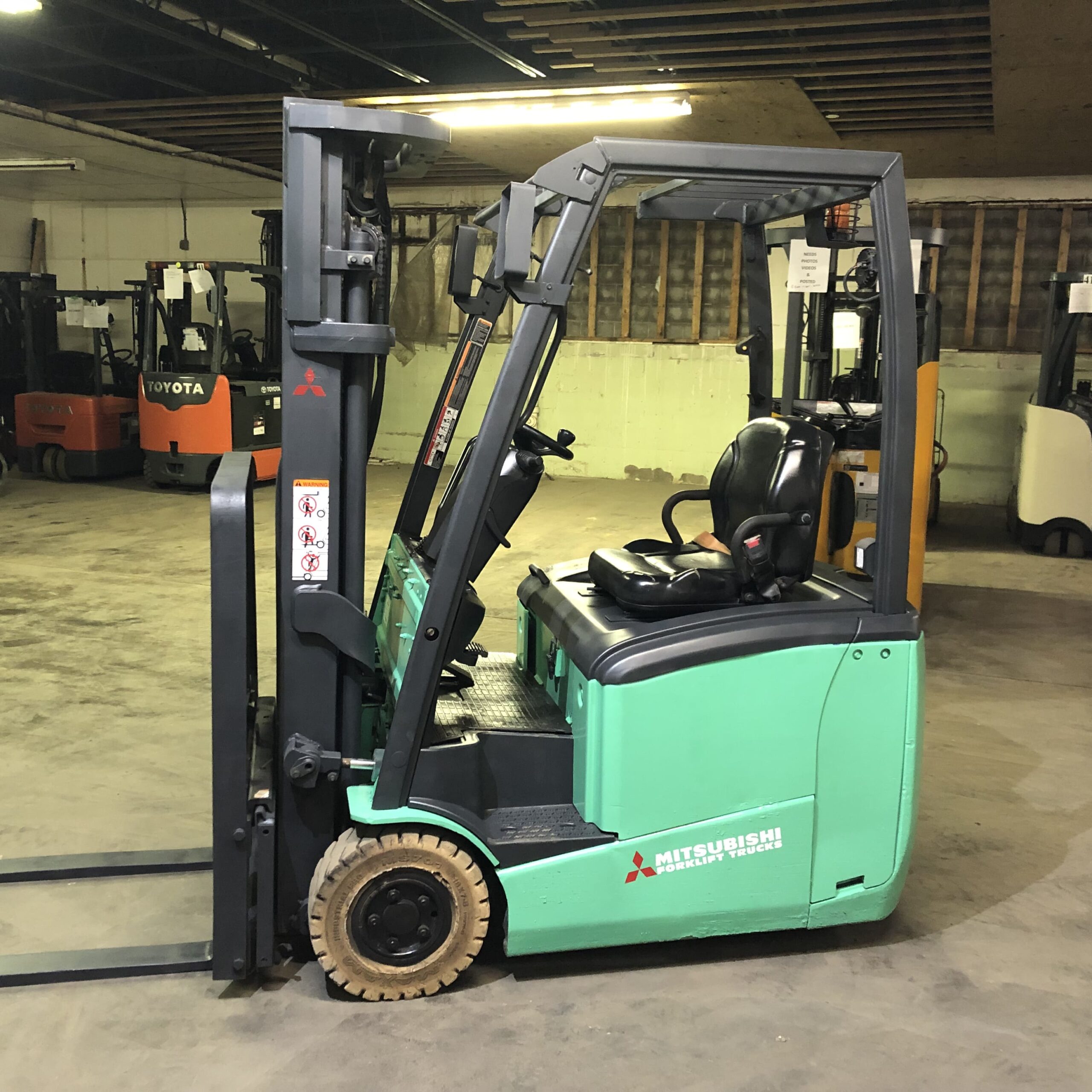 mitsubishi fb16pnt forklift specifications