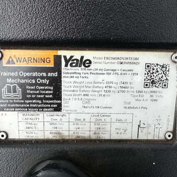 2021 Yale ESC040AD - Image 10