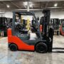 toyota 8fgcu25 used forklift