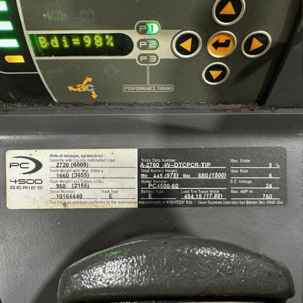2019 Crown PC4500-60 - Image 6