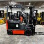 toyota 8fbchu25 used forklift