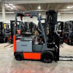 toyota 8fbcu25 used forklift