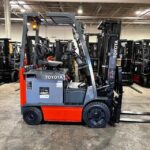 toyota 8fbcu25 used forklift