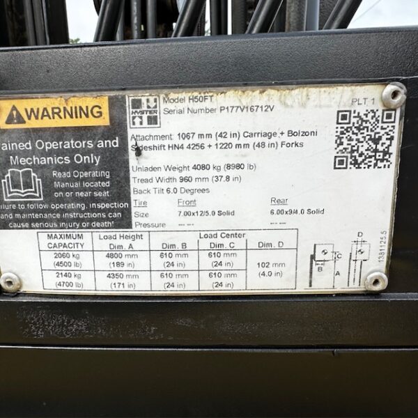 2021 Hyster H50FT - Image 10