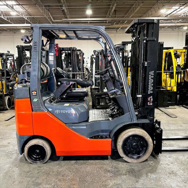 toyota 8fgcu25 used forklift