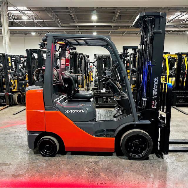 toyota 8fgcu30 used forklift