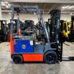 toyota 8fbcu25 used forklift