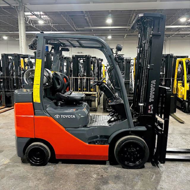 toyota 8fgcu30 used forklift for sale