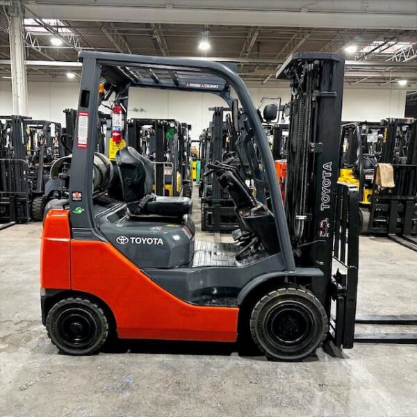 toyota 8fgu15 used forklift