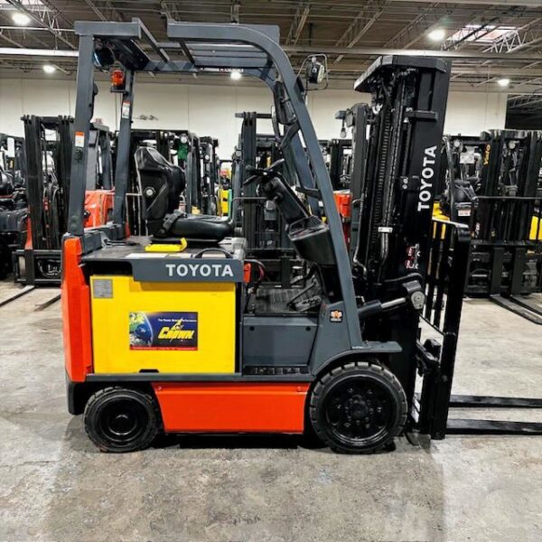 toyota 8fbcu25 used forklift