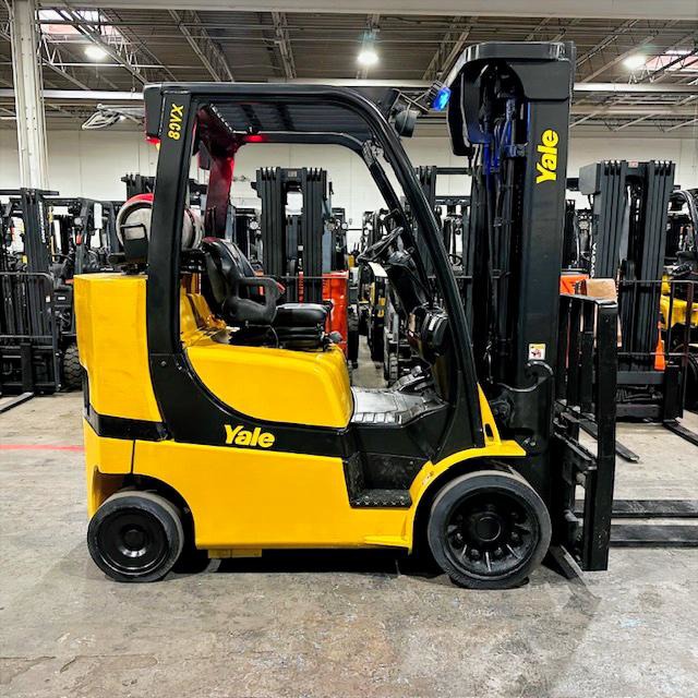 yale glc080vx used forklift