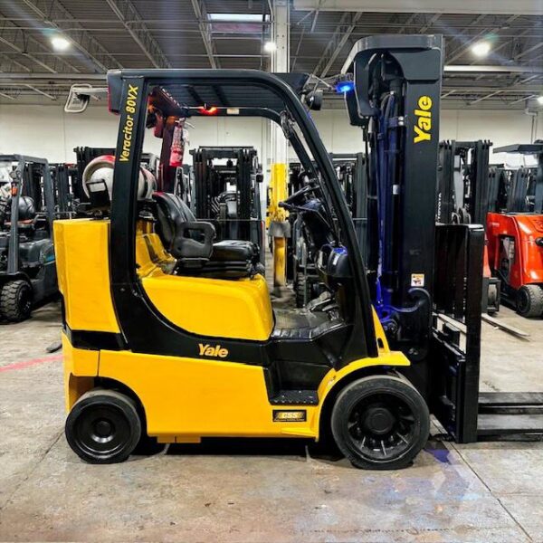 yale glc080vx used forklift