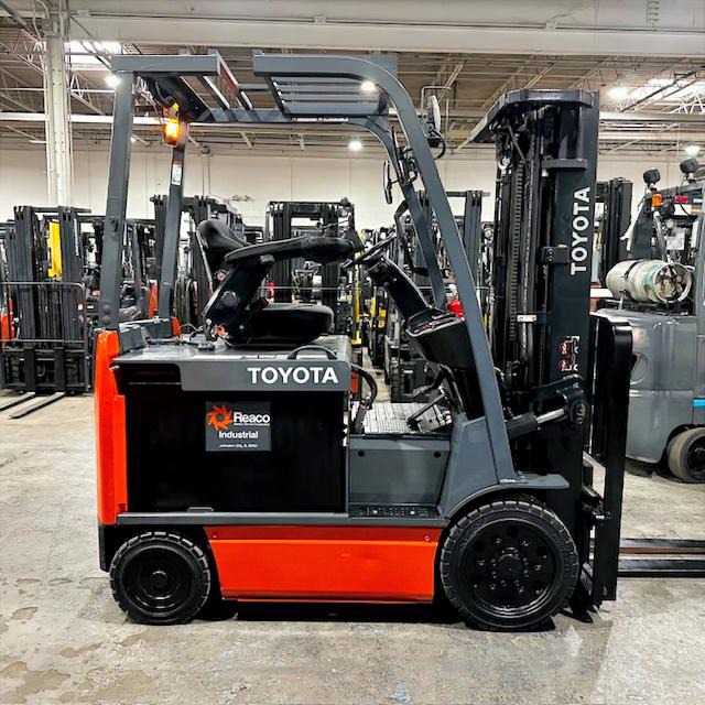toyota 8fbcu25 used forklift