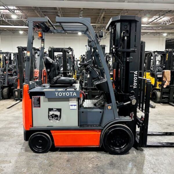 toyota 8fbcu25 used forklift
