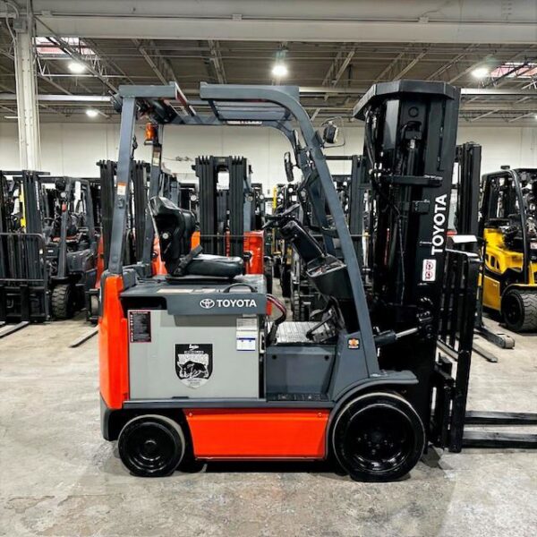 toyota 8fbcu25 used forklift