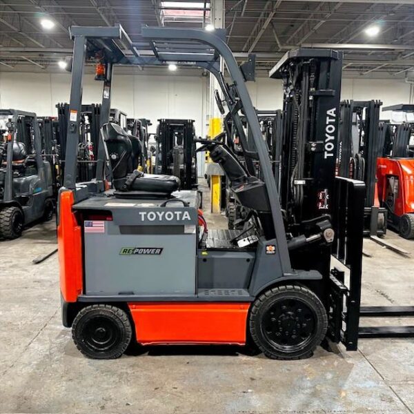 toyota 8fbcu25 used forklift