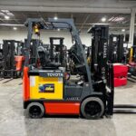 toyota 8fbcu25 used forklift