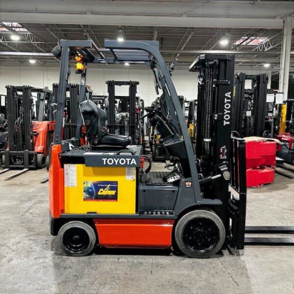 toyota 8fbcu25 used forklift