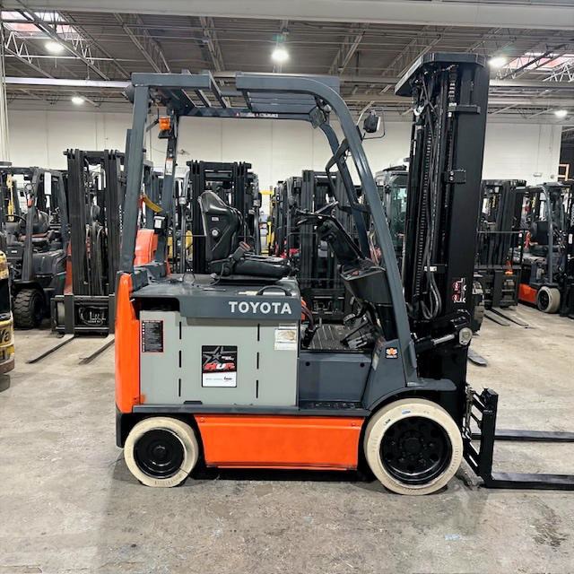 toyota 8fbchu25 used forklift
