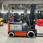 toyota 8fbchu25 used forklift