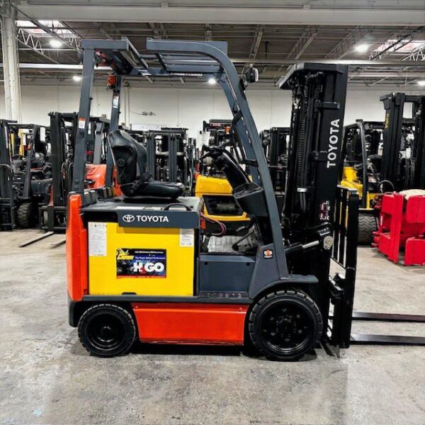 toyota 8fbcu25 used forklift