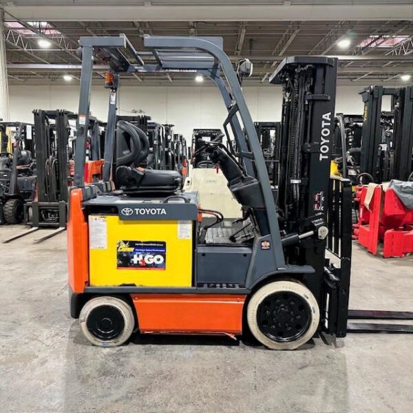 toyota 8fbcu25 used forklift