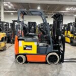 toyota 8fbcu25 used forklift