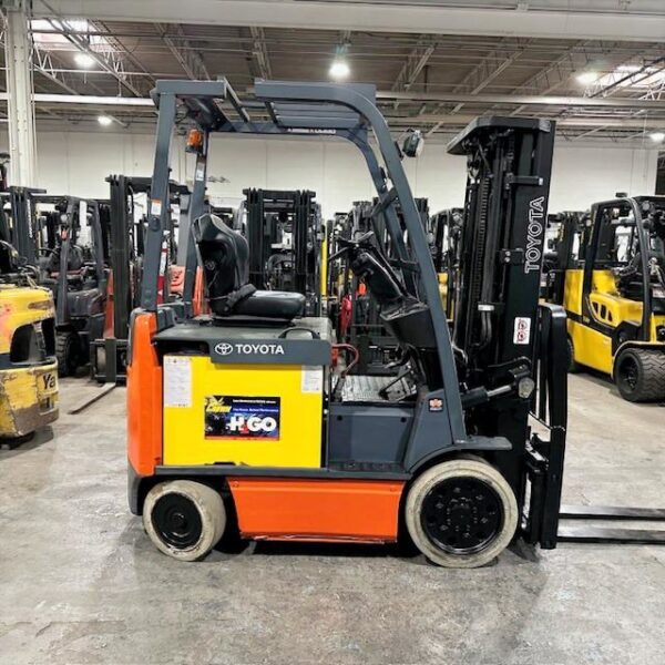 toyota 8fbcu25 used forklift