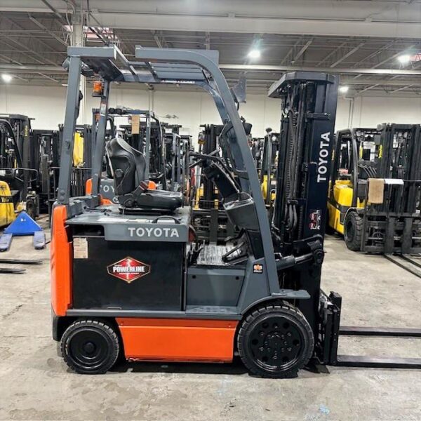 toyota 8fbcu25 used forklift
