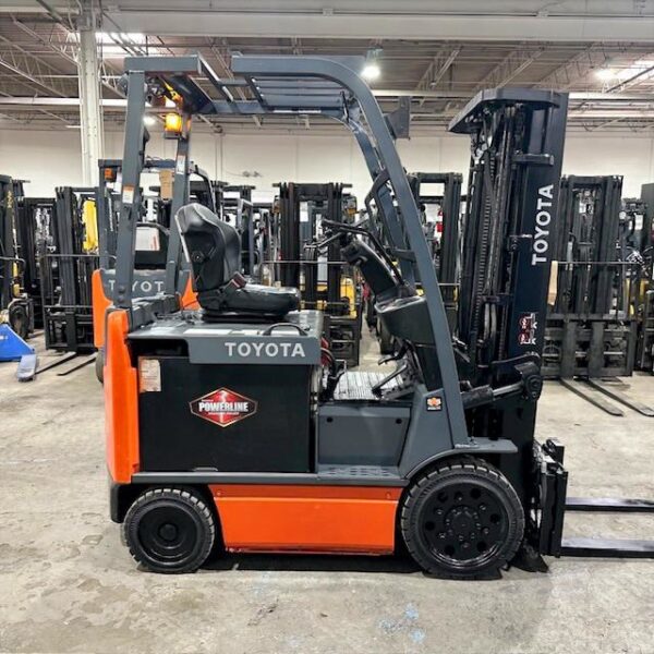 toyota 8fbcu25 used forklift