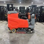 powerboss b175 used floor scrubber