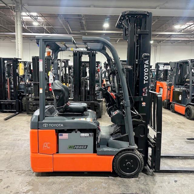 toyota 8fbe18u used forklift