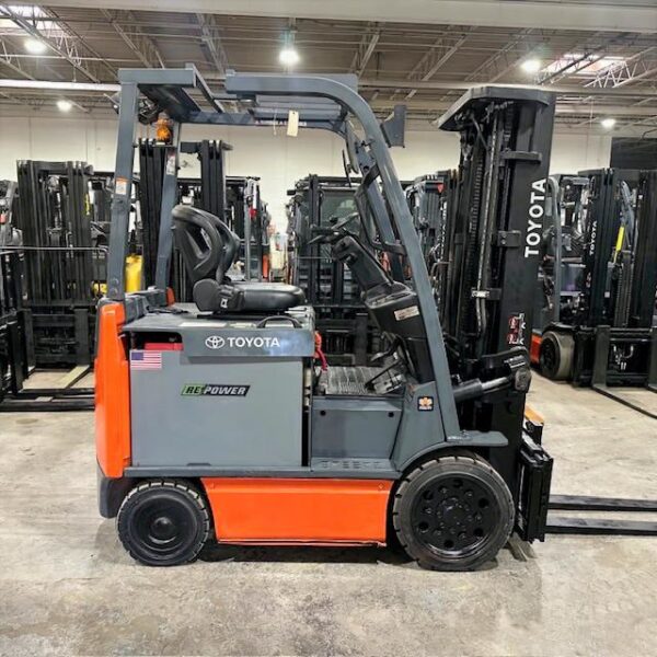 toyota 8fbcu25 used forklift
