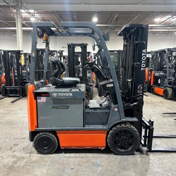 toyota 8fbcu25 used forklift