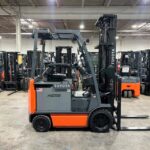 toyota 8fbcu25 used forklift