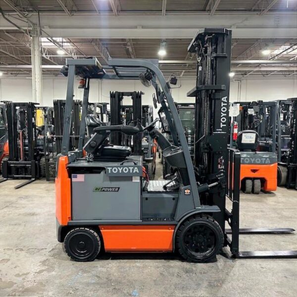 toyota 8fbcu25 used forklift