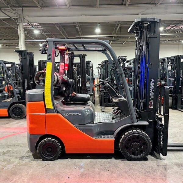 toyota 8fgcu30 used forklift