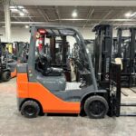 toyota 8fgcu25 used forklift
