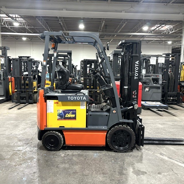 toyota 8fbcu25 used forklift