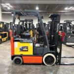 toyota 8fbcu25 used forklift